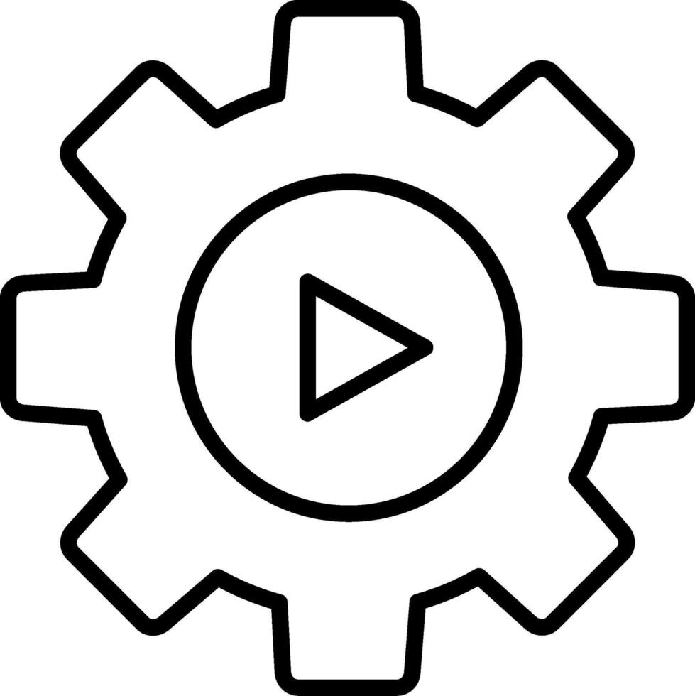 Play Icon Design Symbol vector