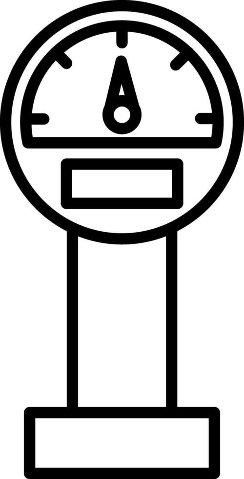 Meter Icon Design Symbol vector