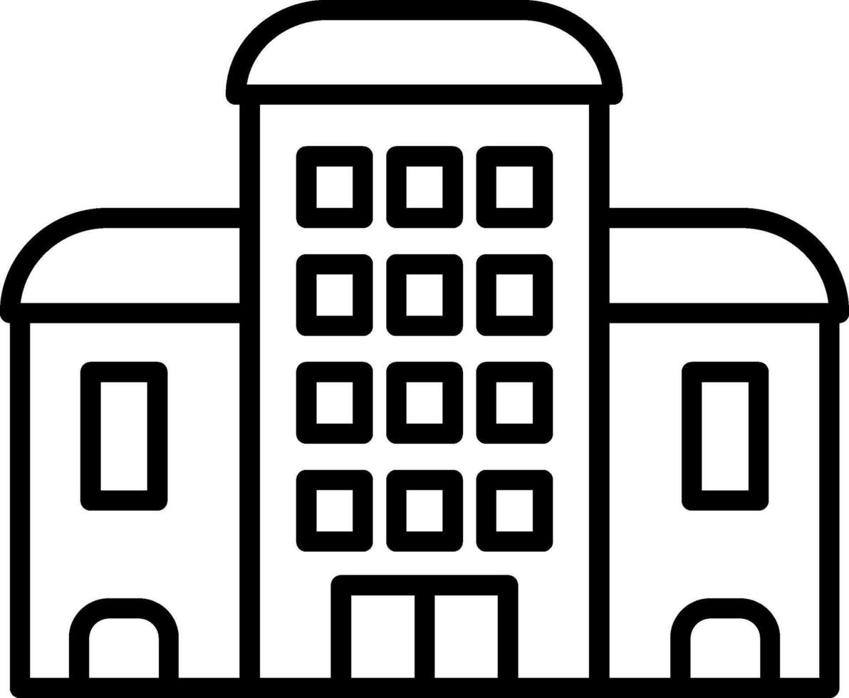 Hotel Icon Design Symbol vector
