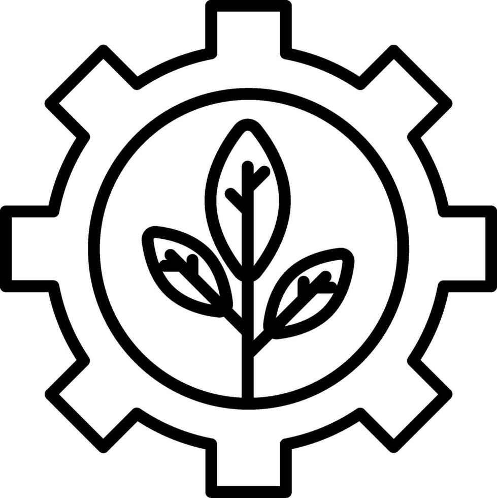 Ecological Icon Design Symbol vector