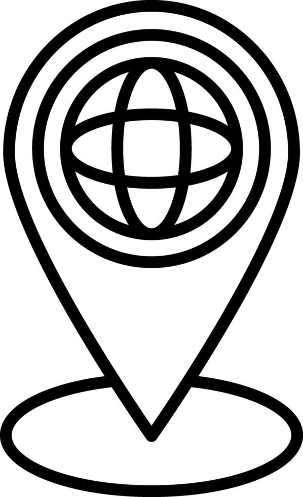 Geospatial Technology Icon Design Symbol vector