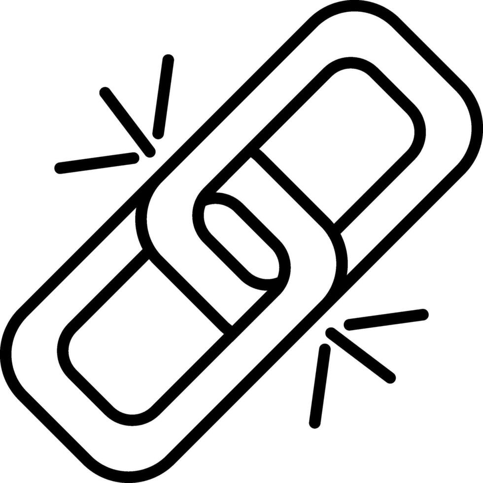 Link Icon Design Symbol vector