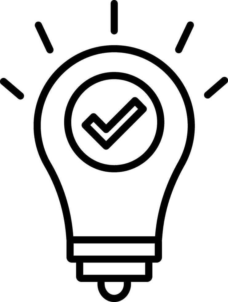 Idea Icon Design Symbol vector