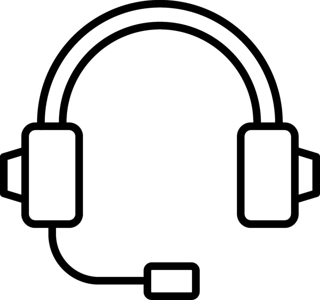 Headphone Icon Design Symbol vector