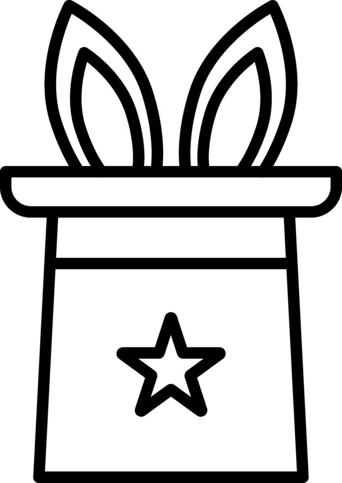 Magic Trick Icon Design Symbol vector