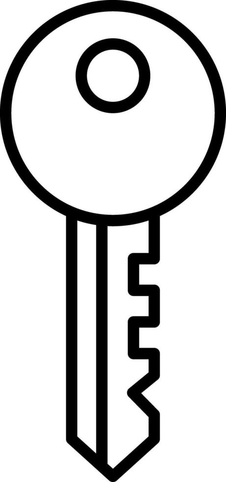 Key Icon Design Symbol vector