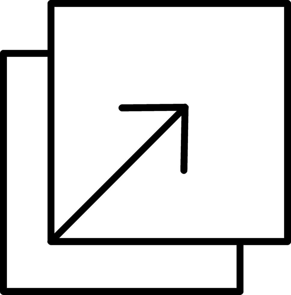 Maximize Icon Design Symbol vector