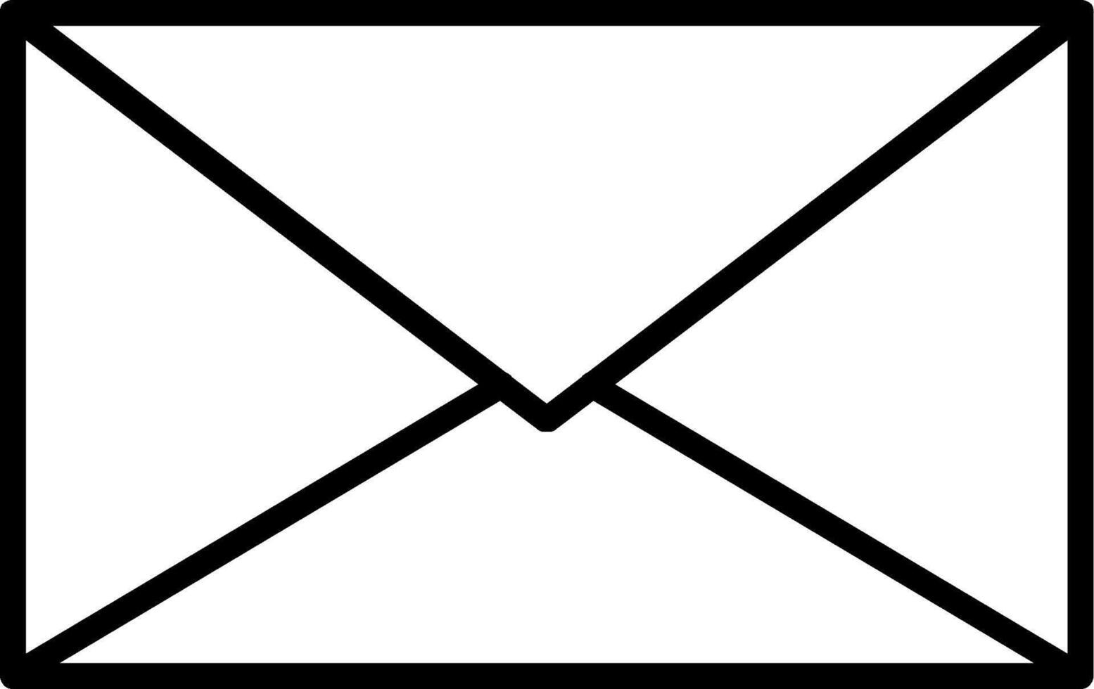 Mail Icon Design Symbol vector