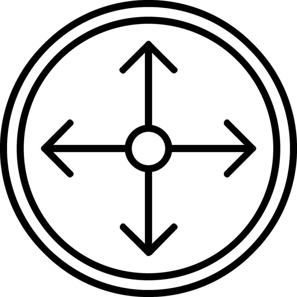 Move Selection Icon Design Symbol vector