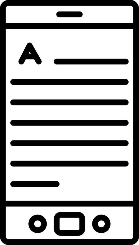 Kindle Icon Design Symbol vector