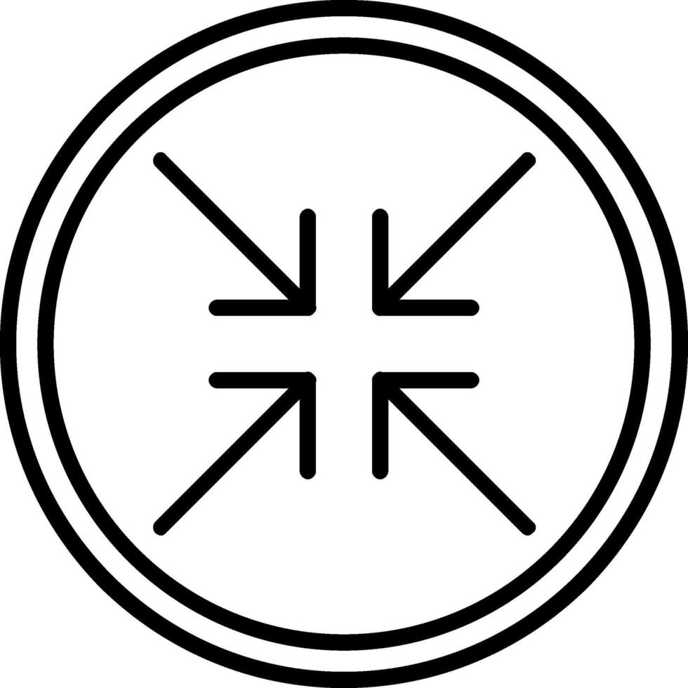 Minimize Icon Design Symbol vector