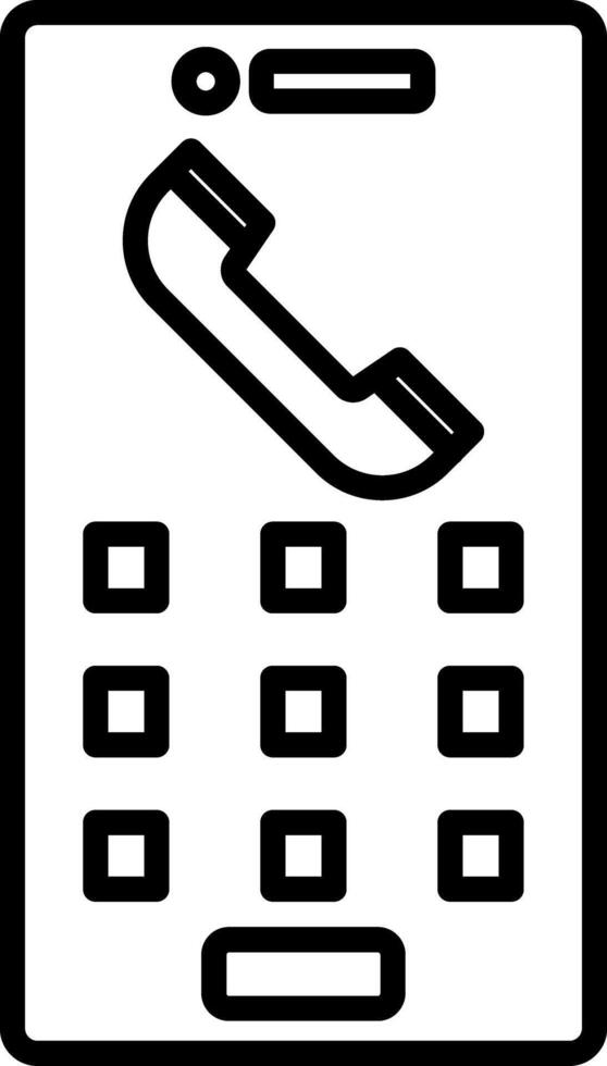 Keypad Icon Design Symbol vector