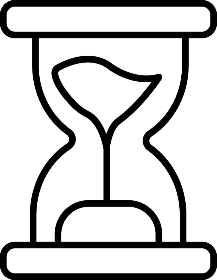Hourglass Icon Design Symbol vector