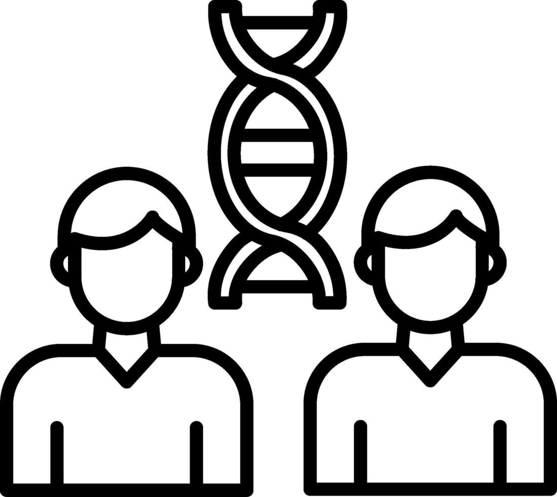 Cloning Icon Design Symbol vector