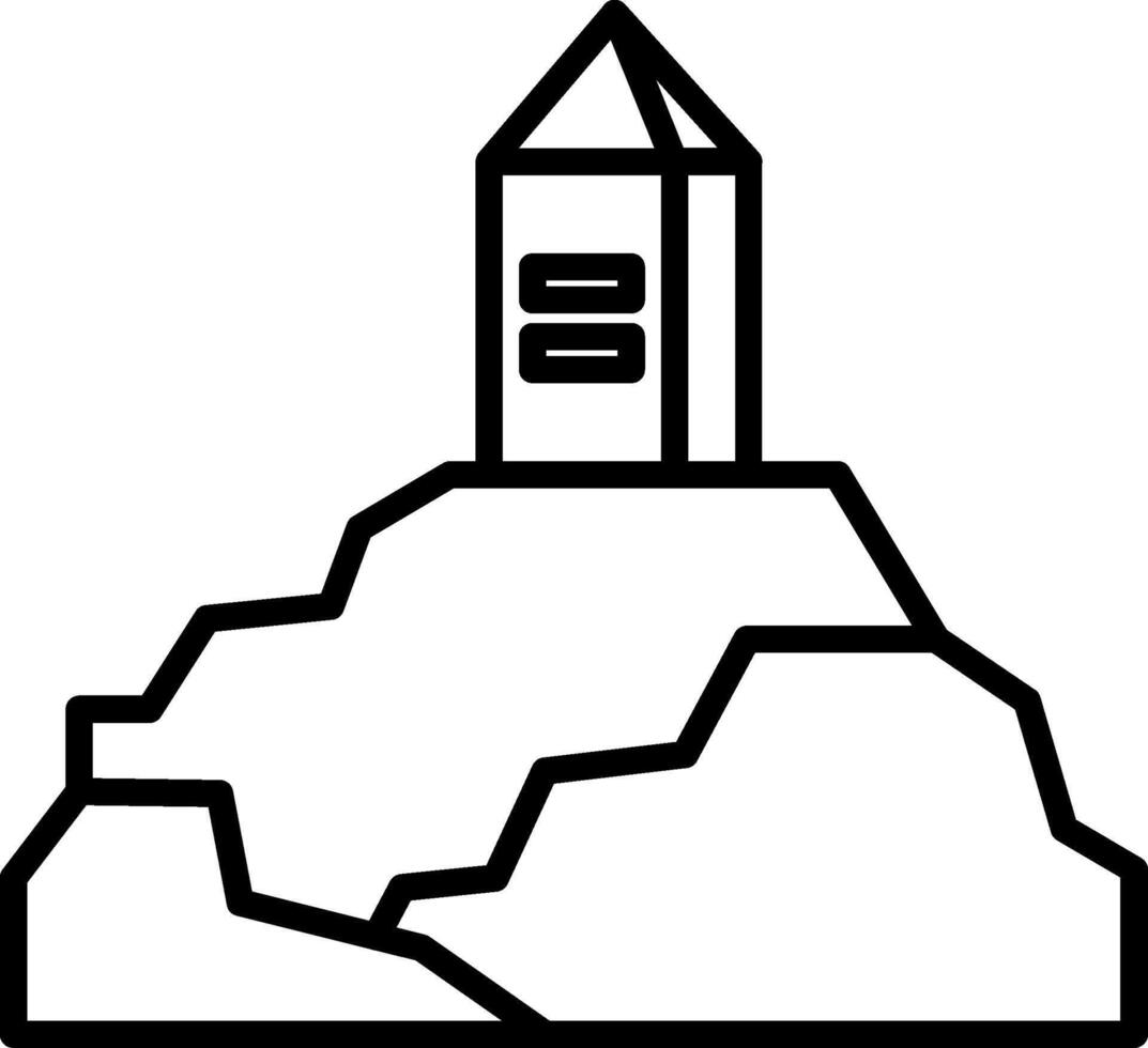 Mount Arafat Icon Design Symbol vector