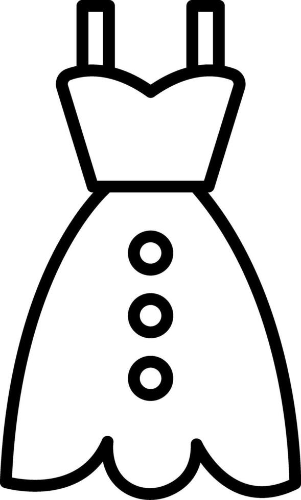 Dress Icon Design Symbol vector