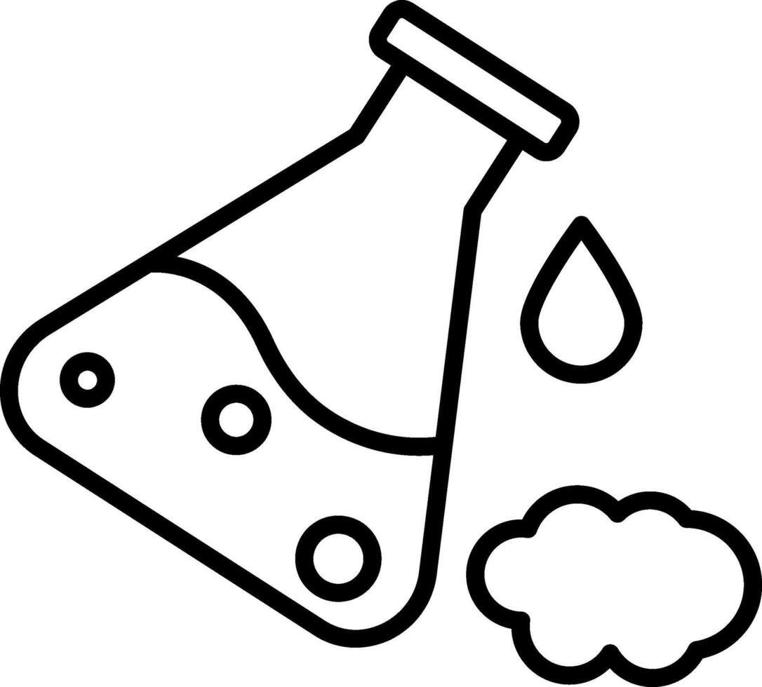 Chemical Icon Design Symbol vector