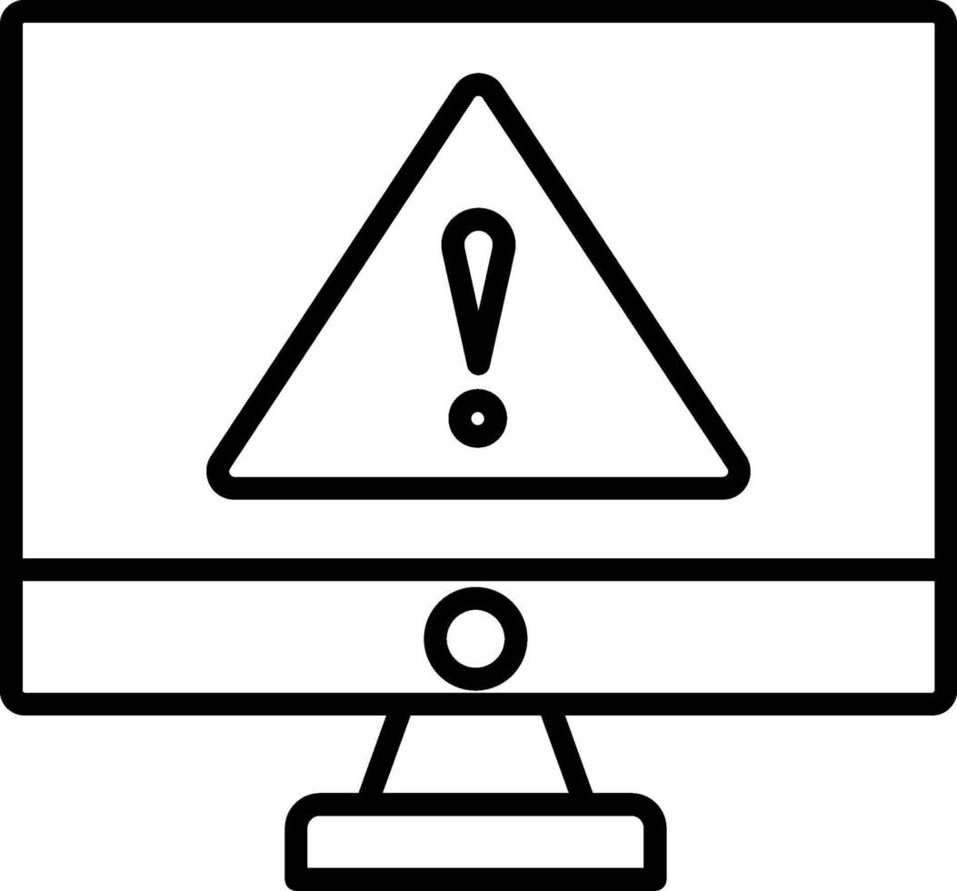Error Icon Design Symbol vector