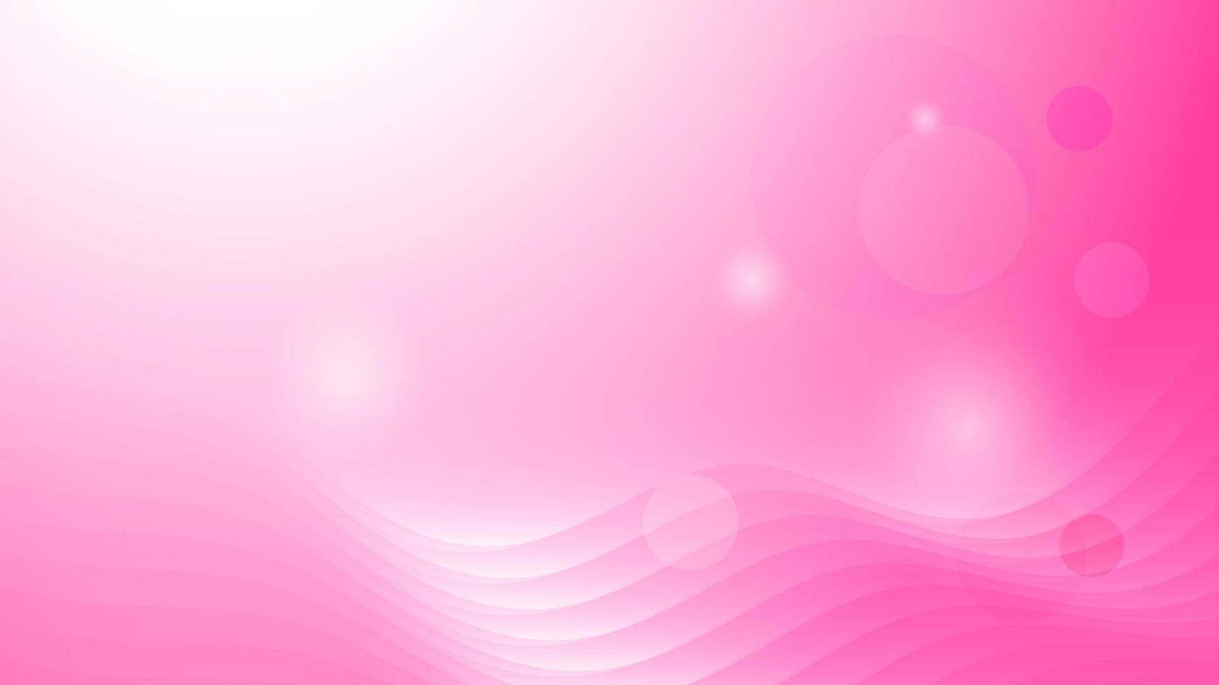 Abstract white and pink color, modern design stripes background with geometric round shape. vector
