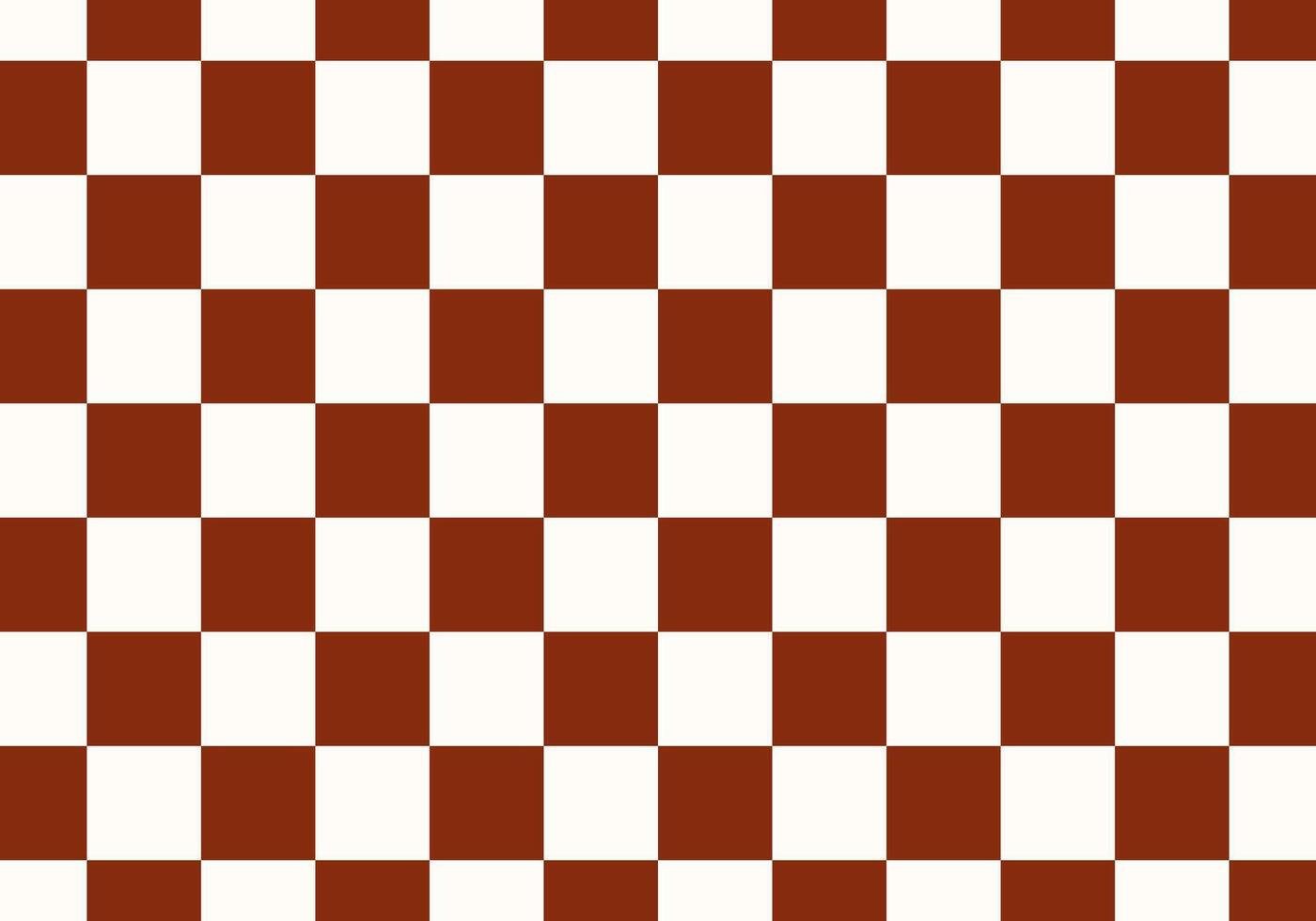 Brown and white checkered background Space for selling products, backdrop, wallpaper, background, text. Vintage style background. illustration. vector