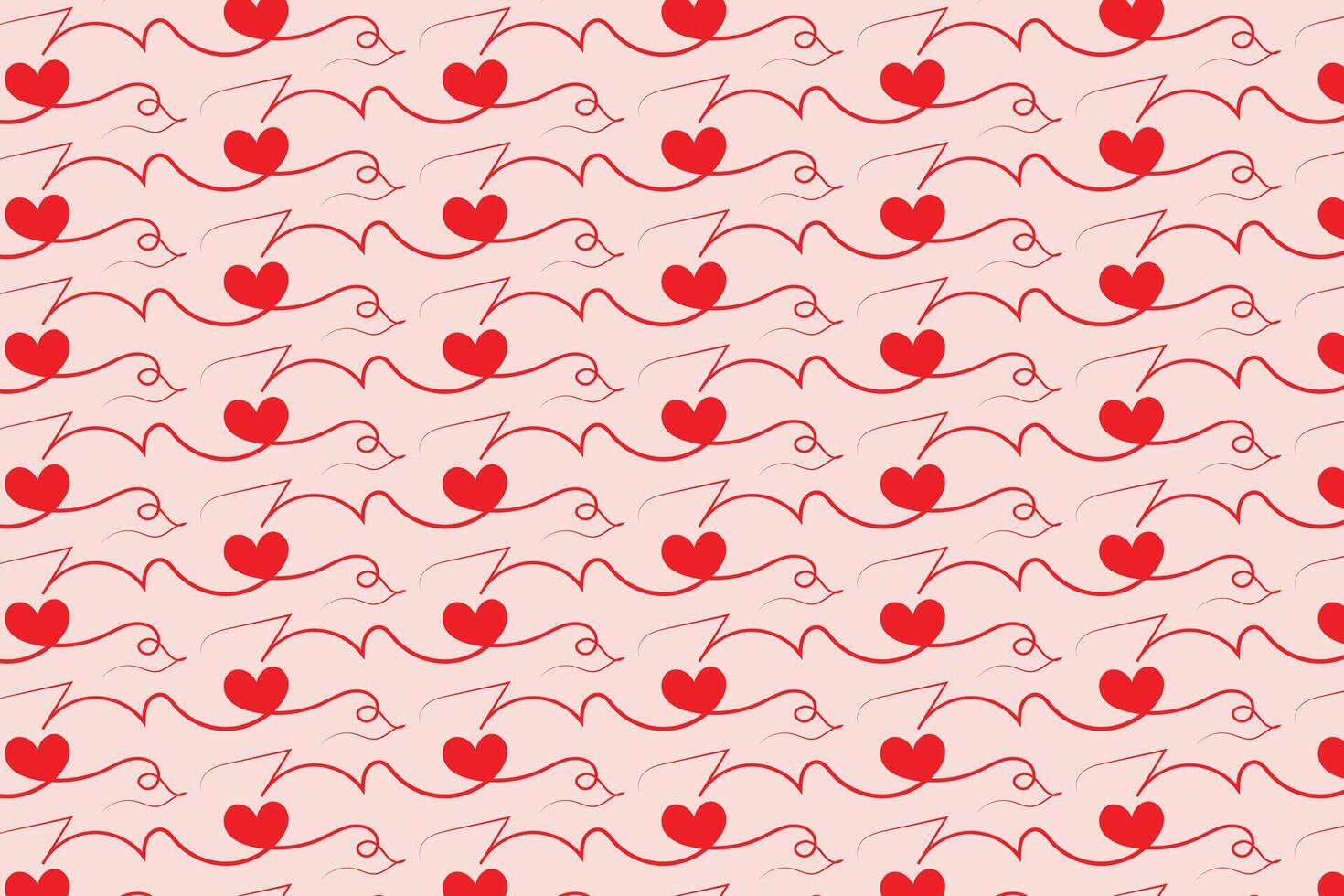 Heart Swirl Motifs swirls pattern vector