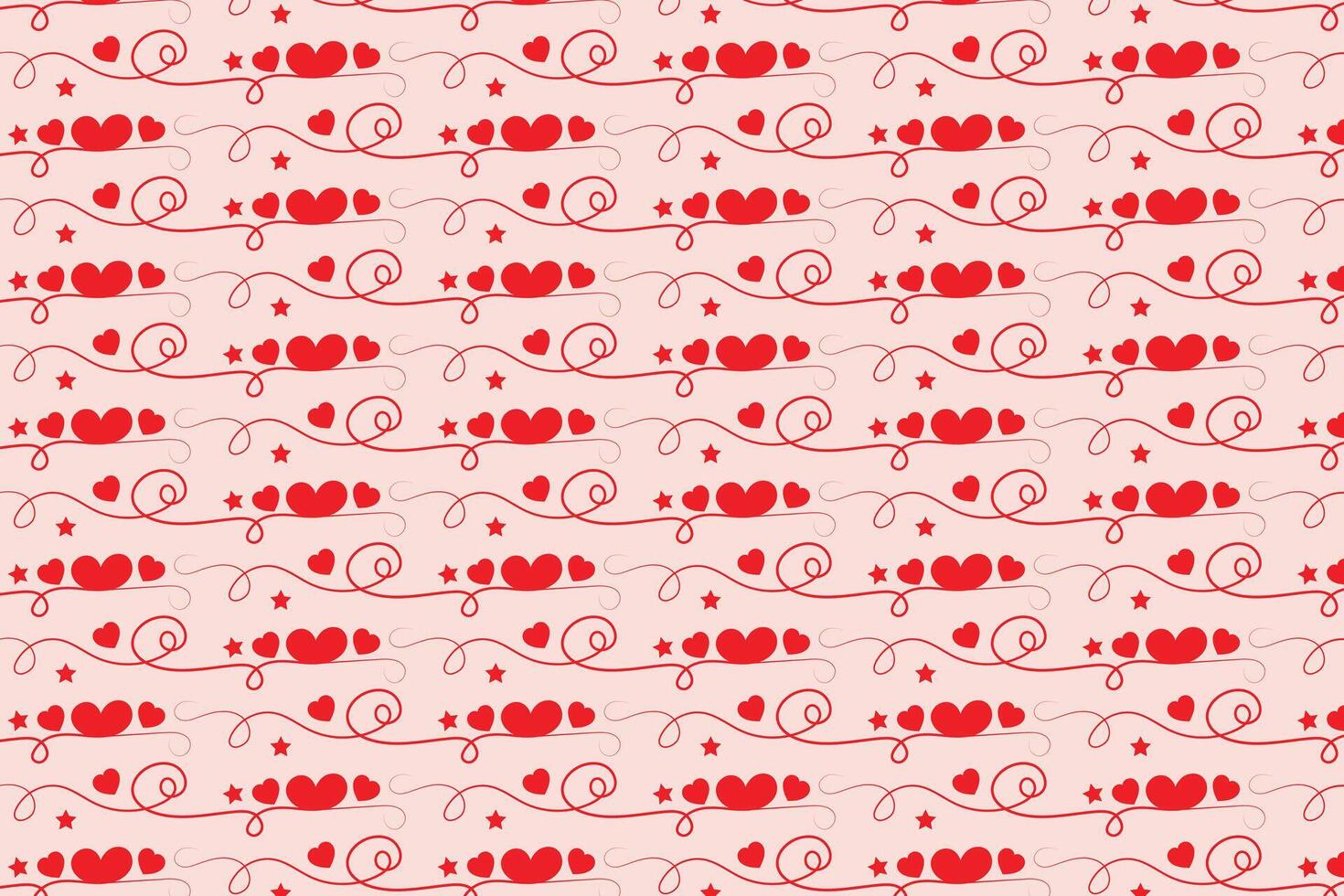Declarations Of Love Pattern vector