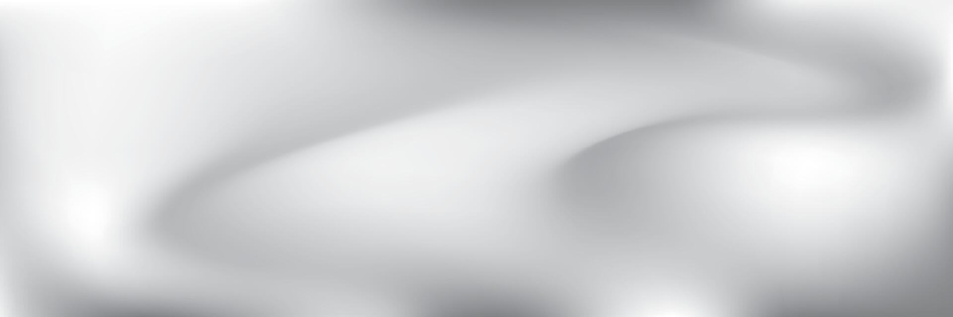 Abstract white and gray gradient, background. vector