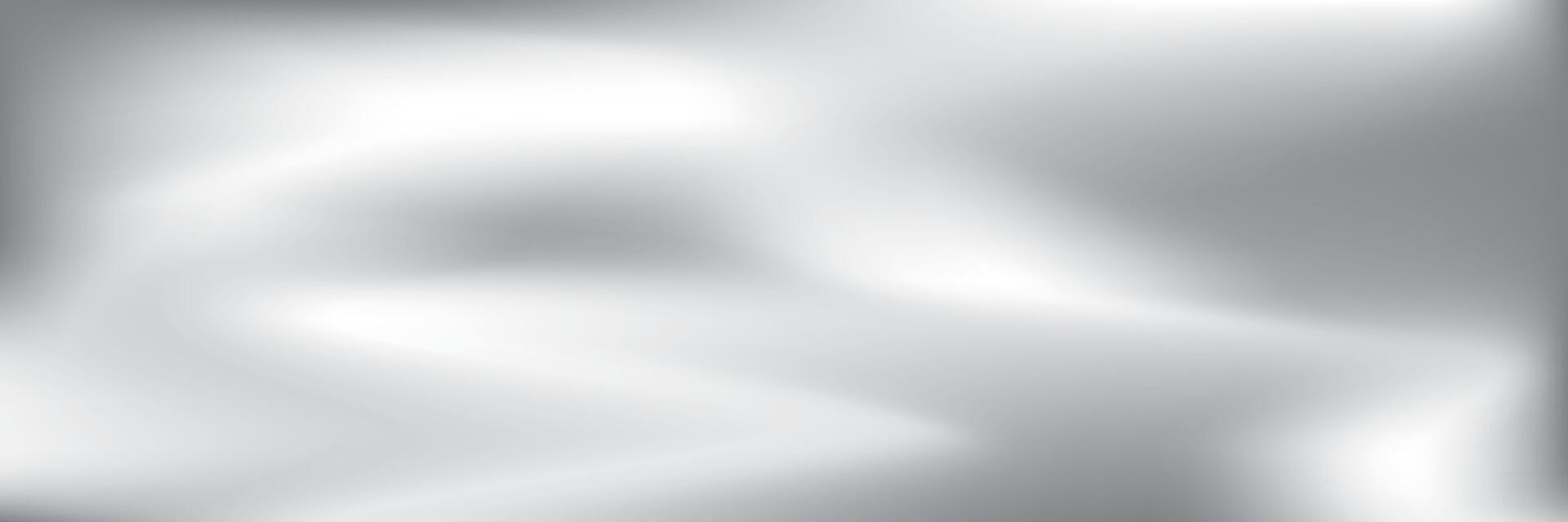 Abstract white and gray gradient background. vector