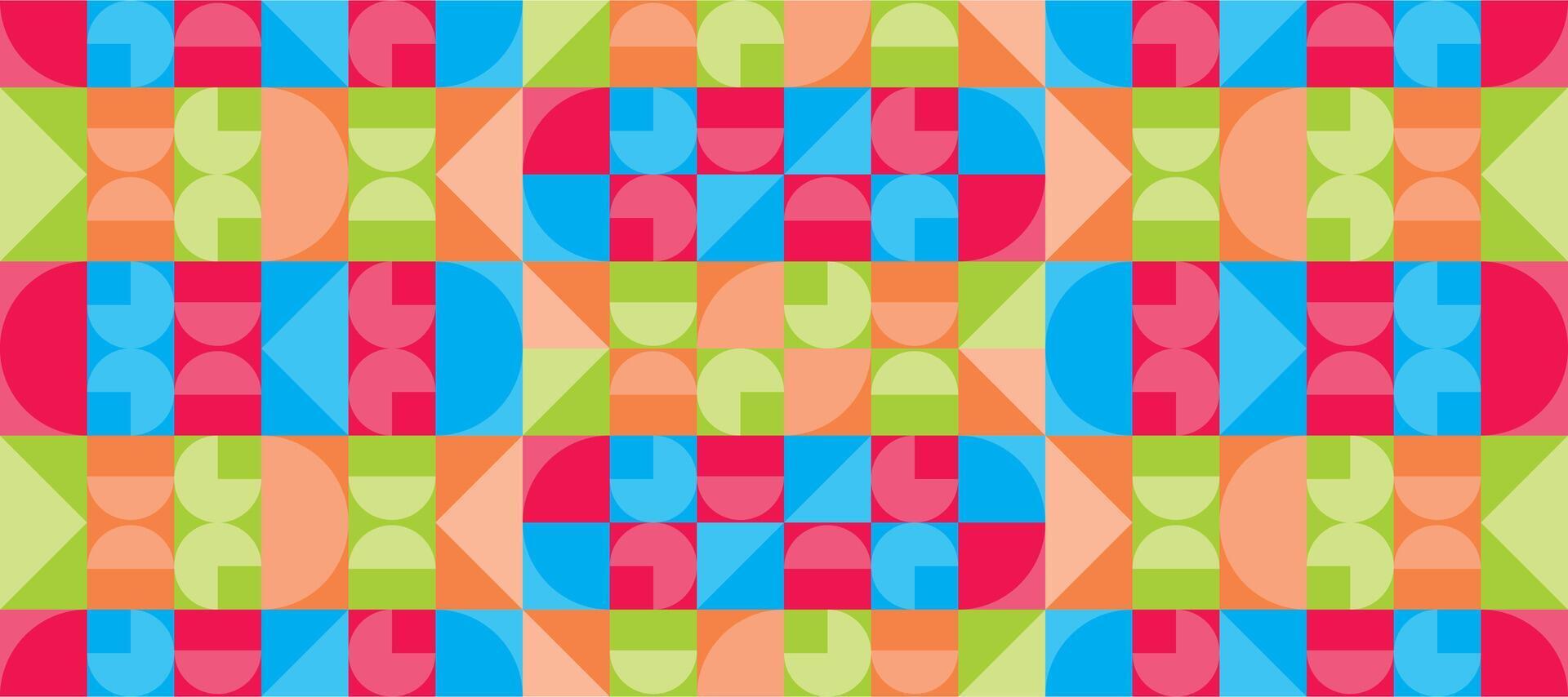 colorful geometric background vector