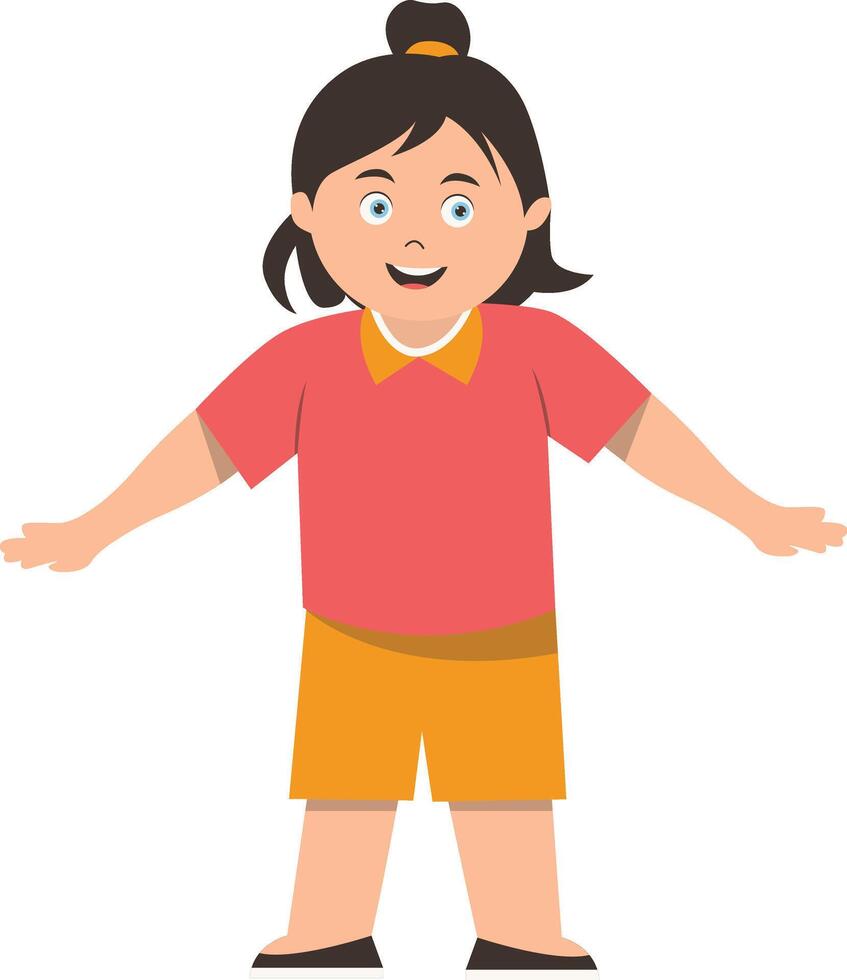 World Children Day Character Design vector