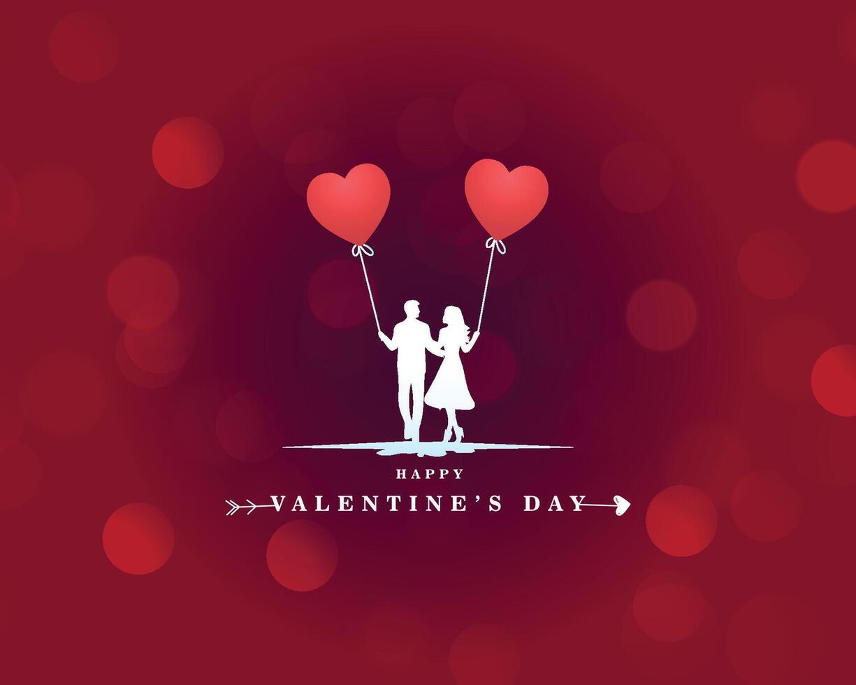 14th Valentine Day vector