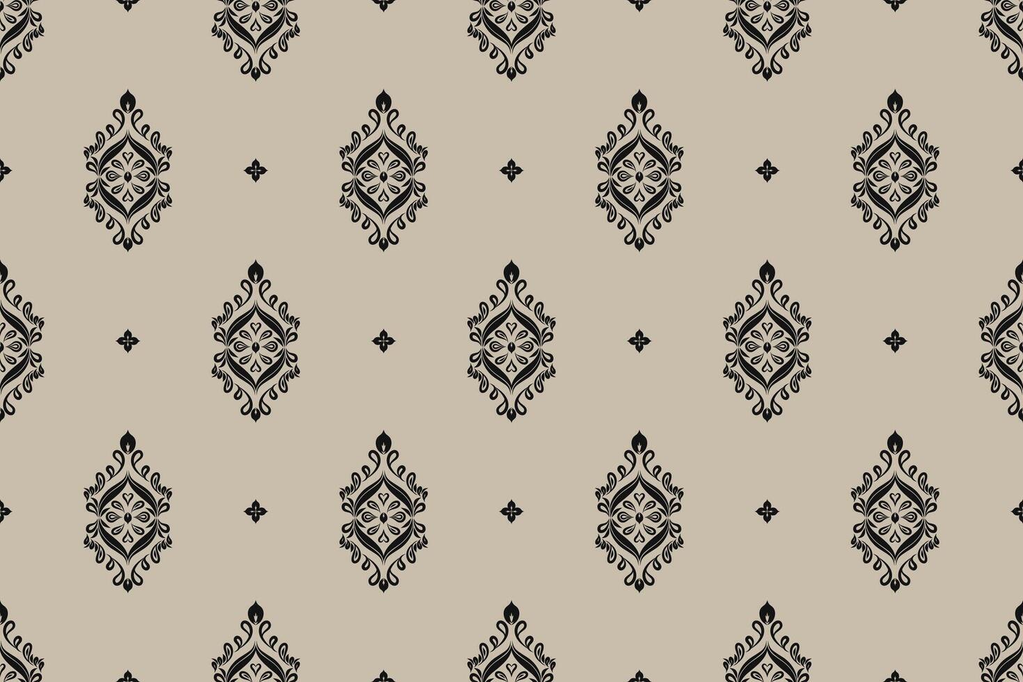 Ikat oriental embroidery.Aztec style,abstract background.design for texture,fabric,clothing,wrapping paper,decoration,print. vector