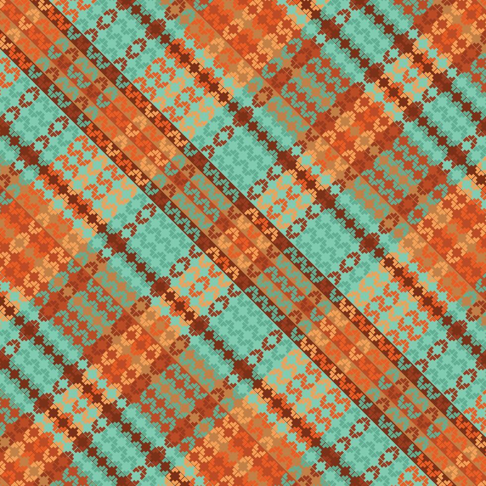 Uninterrupted Pattern Style vector