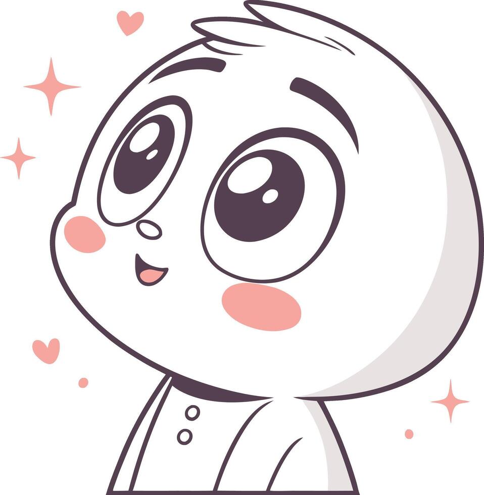 Sweet Little Character vector