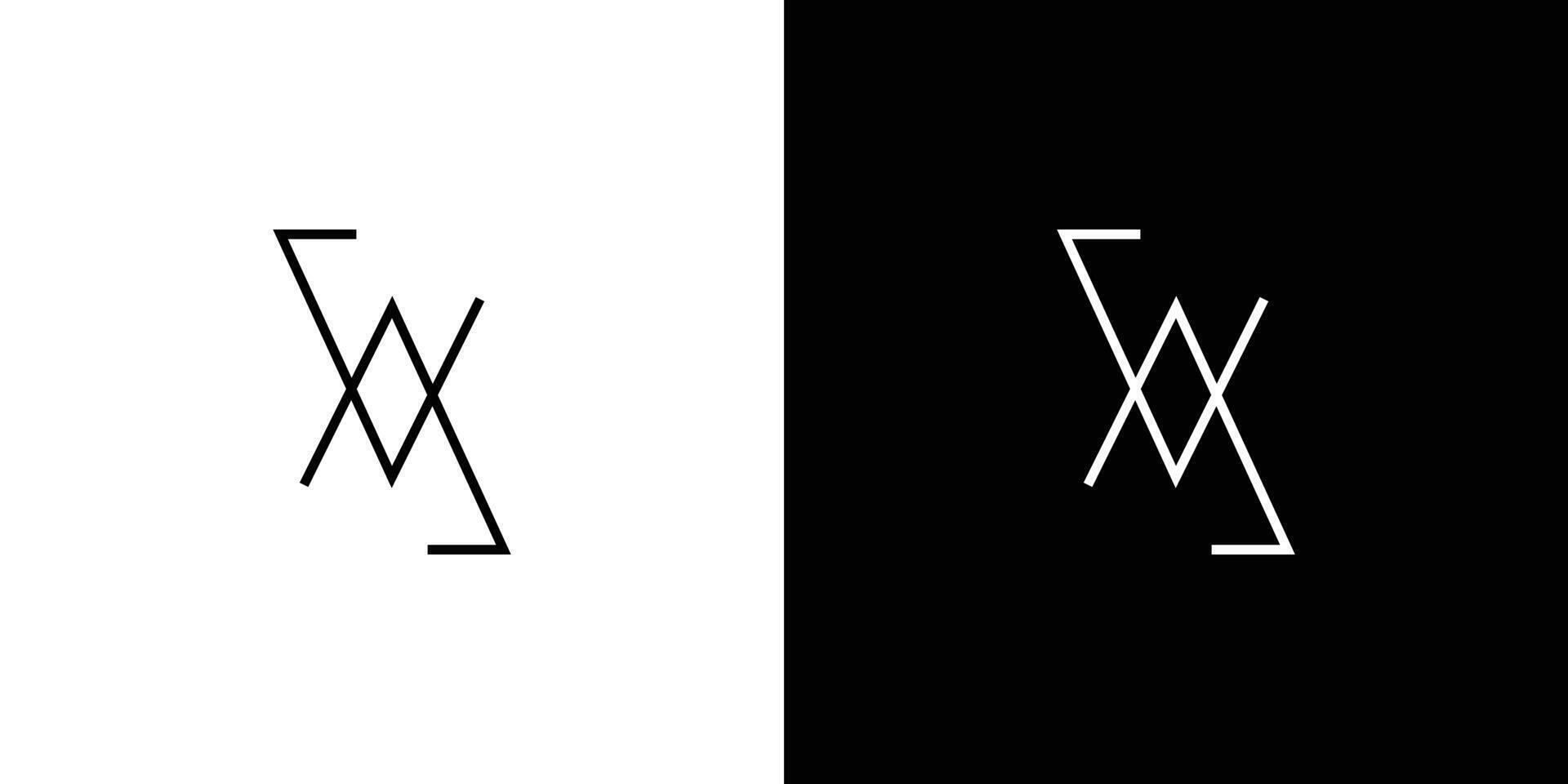 Unique and elegant X logo design vector