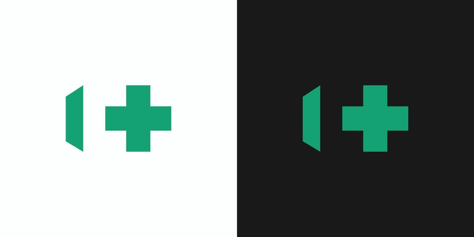 C plus logo design is modern and simple vector