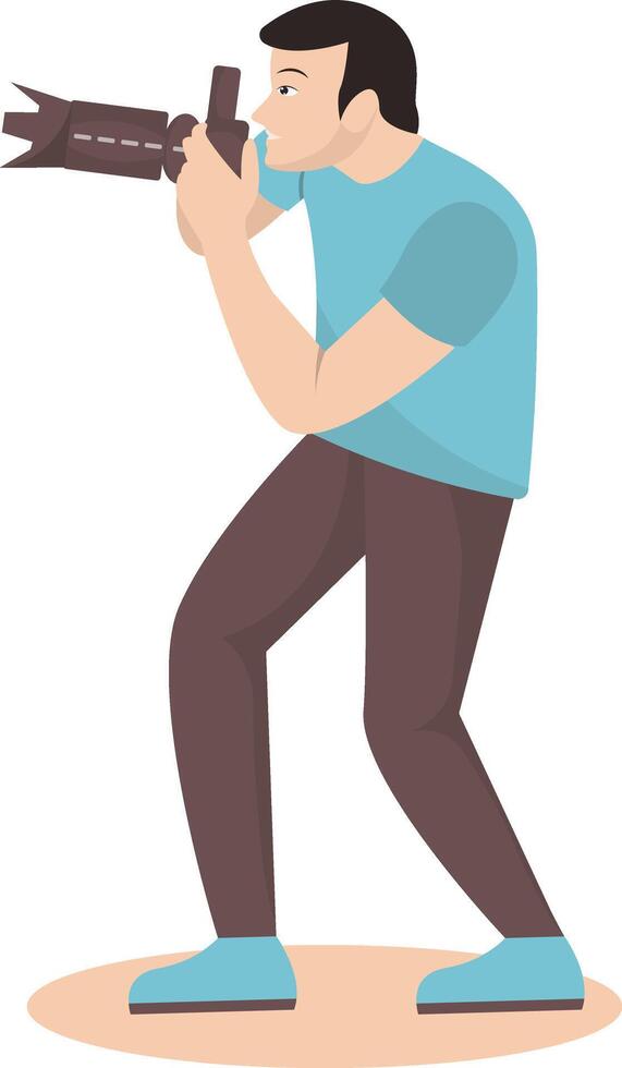 Photographer Illustration Design vector