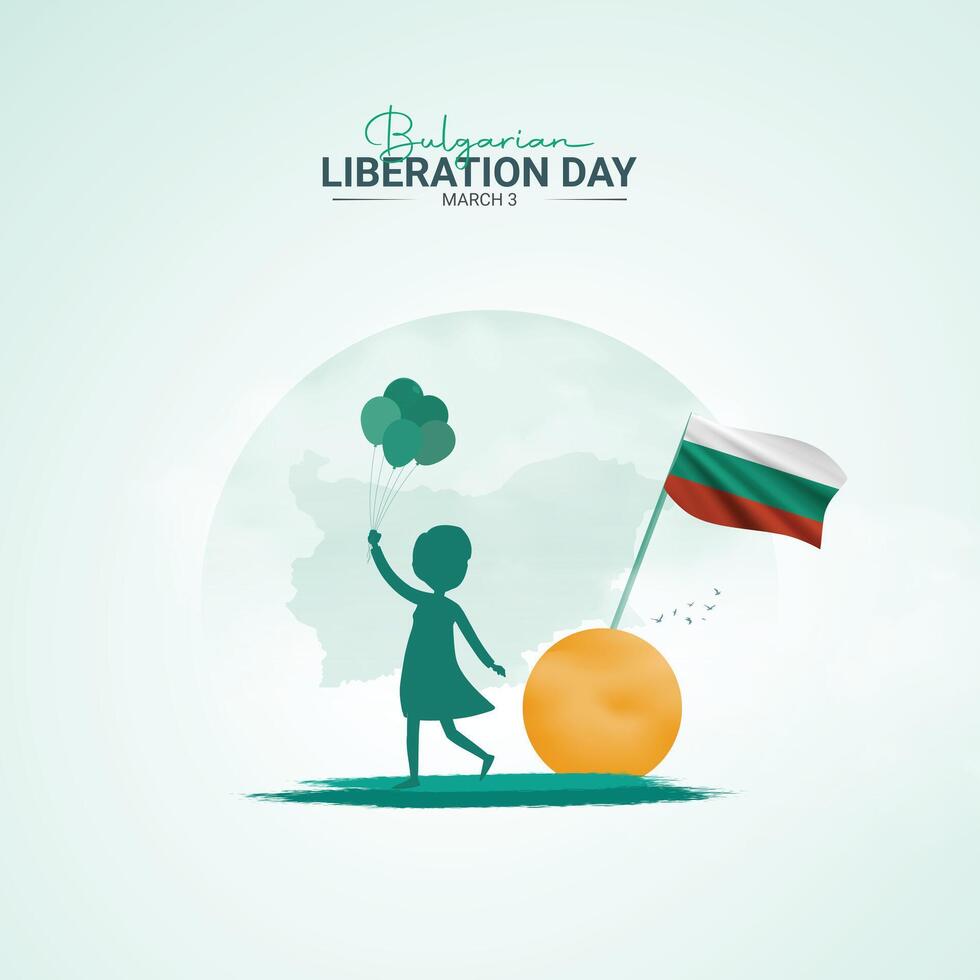 Bulgarian Liberation Day, Celebrating the Spirit of Independence vector