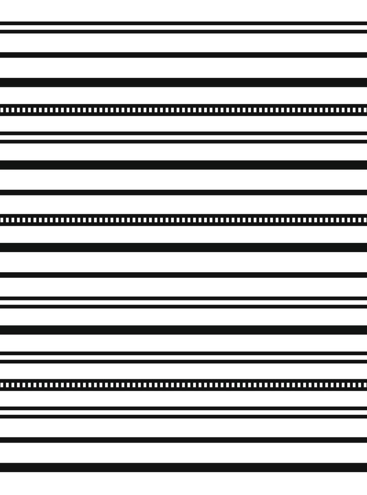 black and white stripes fabric pattern background vector