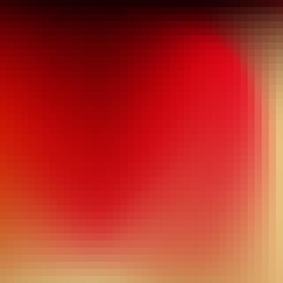 a red and yellow heart shaped background with a black border vector