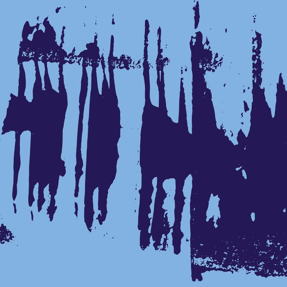 Abstract grunge background in purple and blue looks like an old wall vector