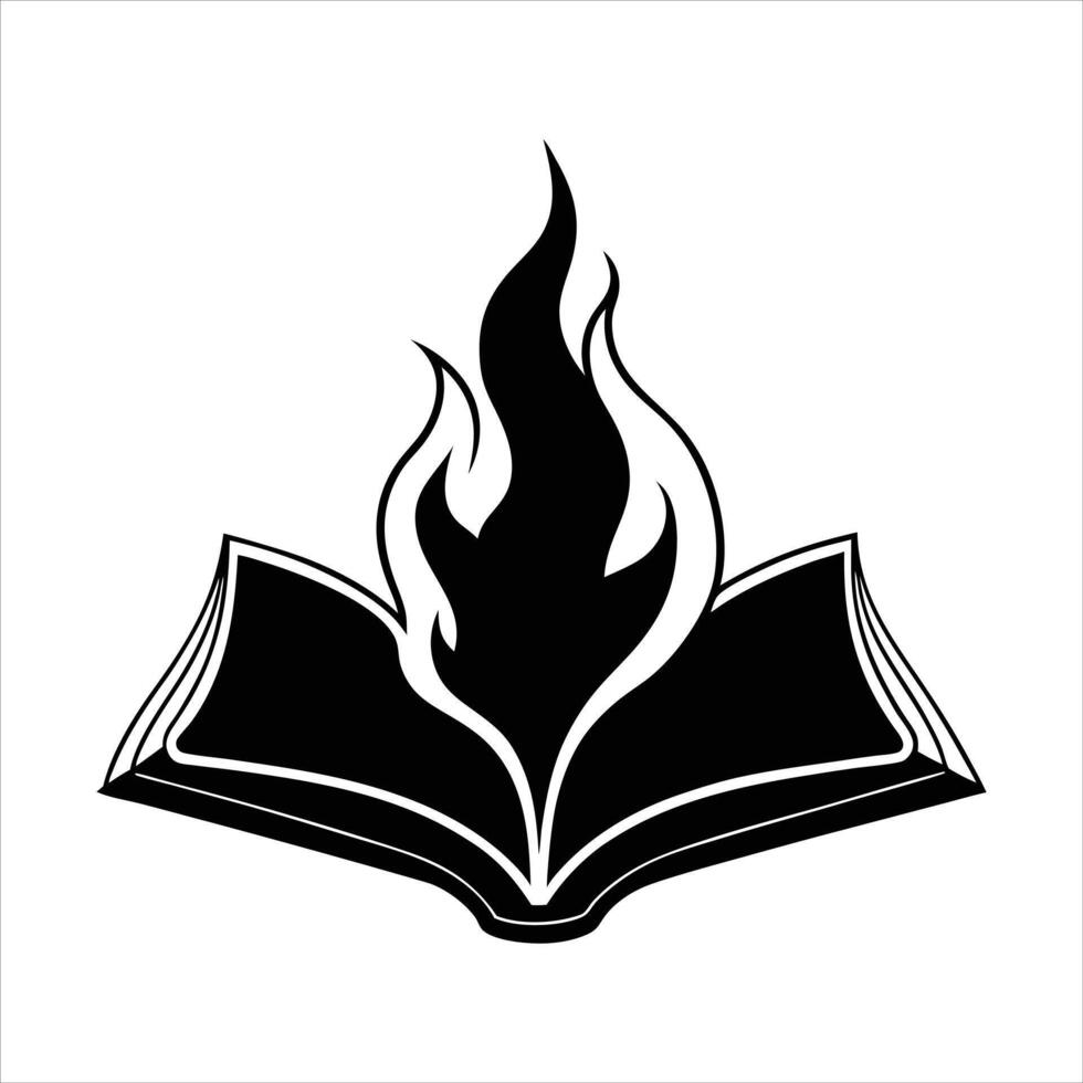 Illustration of spellbook. vector