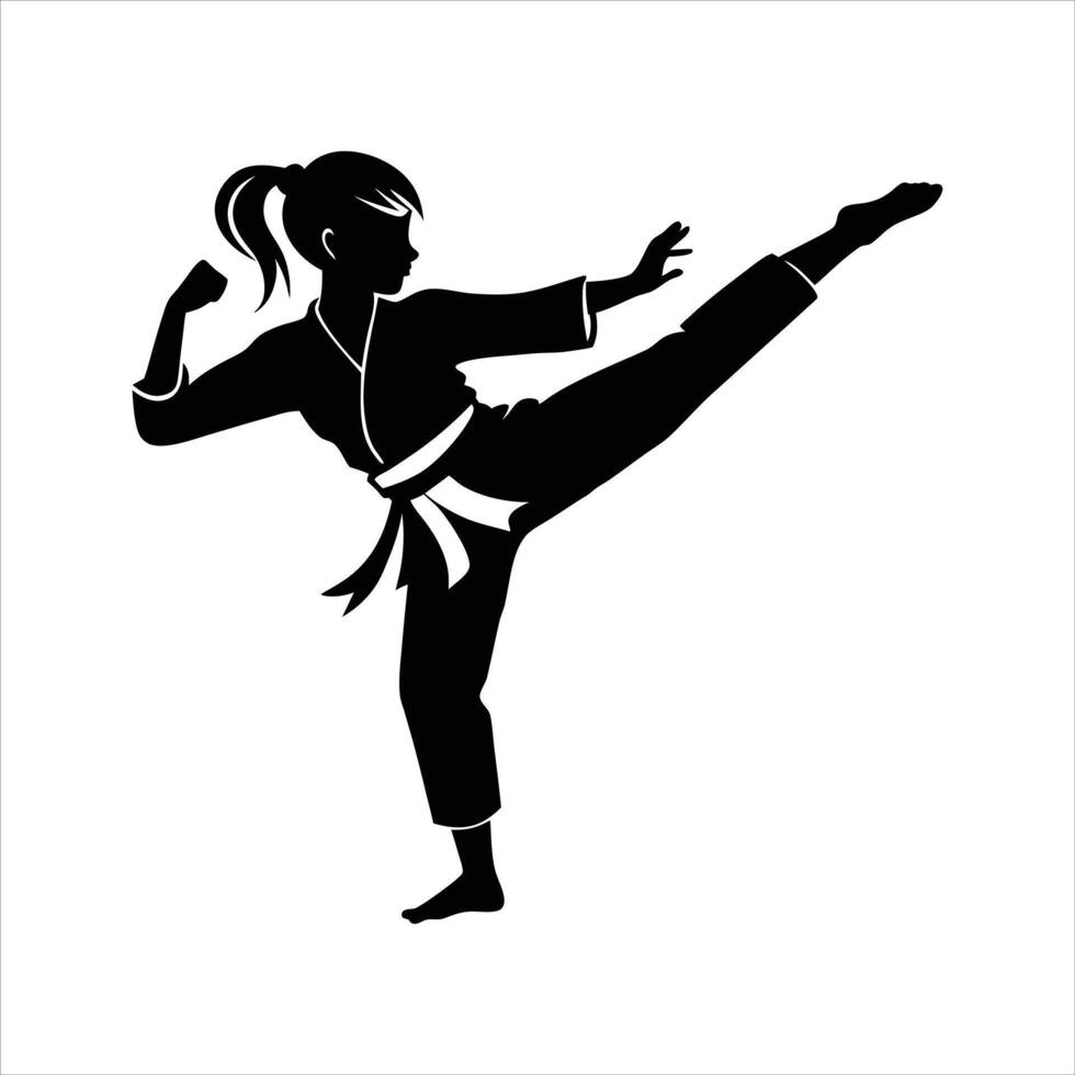 Guide to Karate Martial Arts in Japan vector