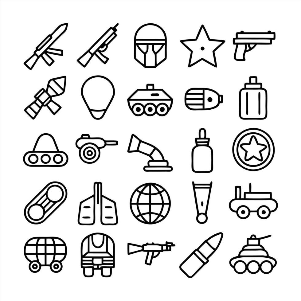 Tactical Operations Symbols vector