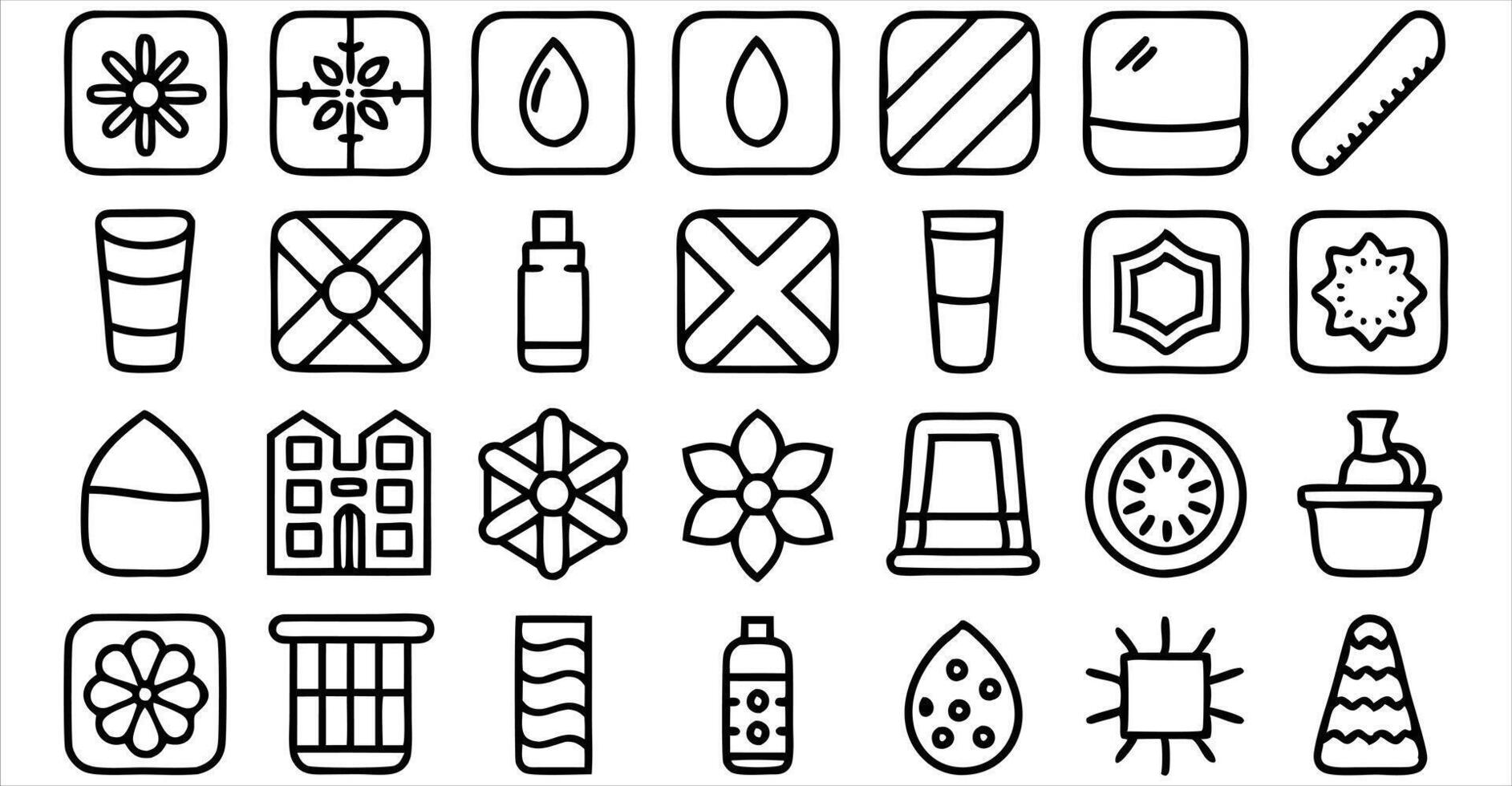 Glass Cutting and Shaping Tools vector