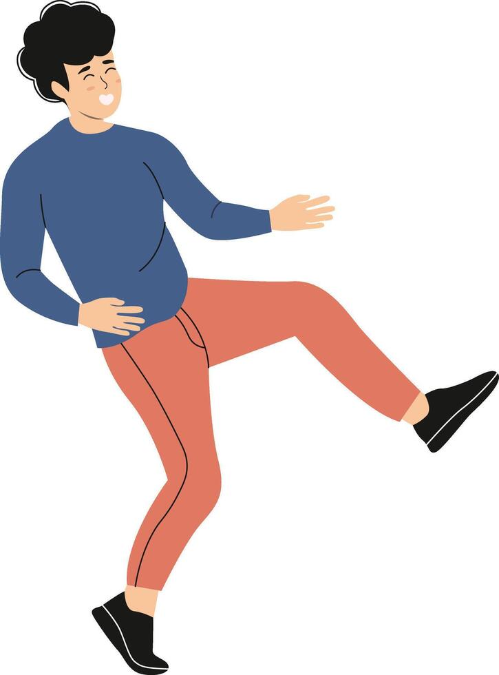 Street Dancer Pose vector