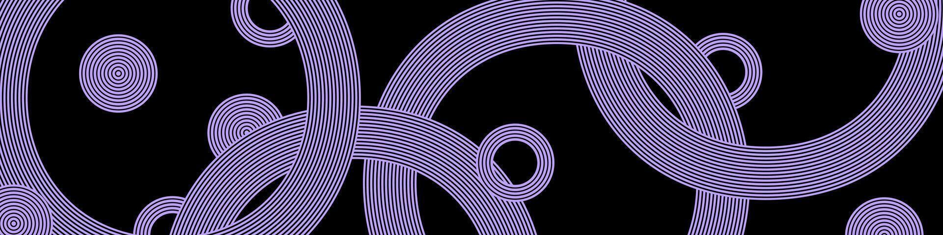 Abstract background with light purple wavy lines. Curved colored striped shapes. Brochure or banner with curved shapes. vector