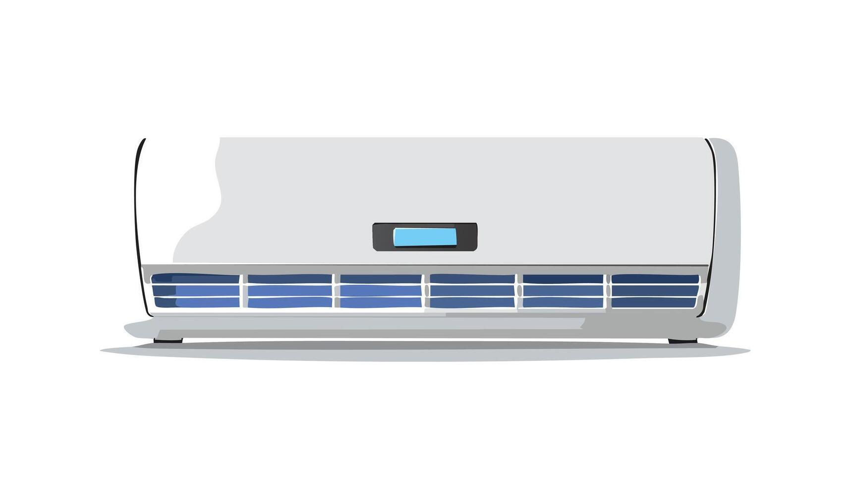 A Air conditioner simple illustration vector