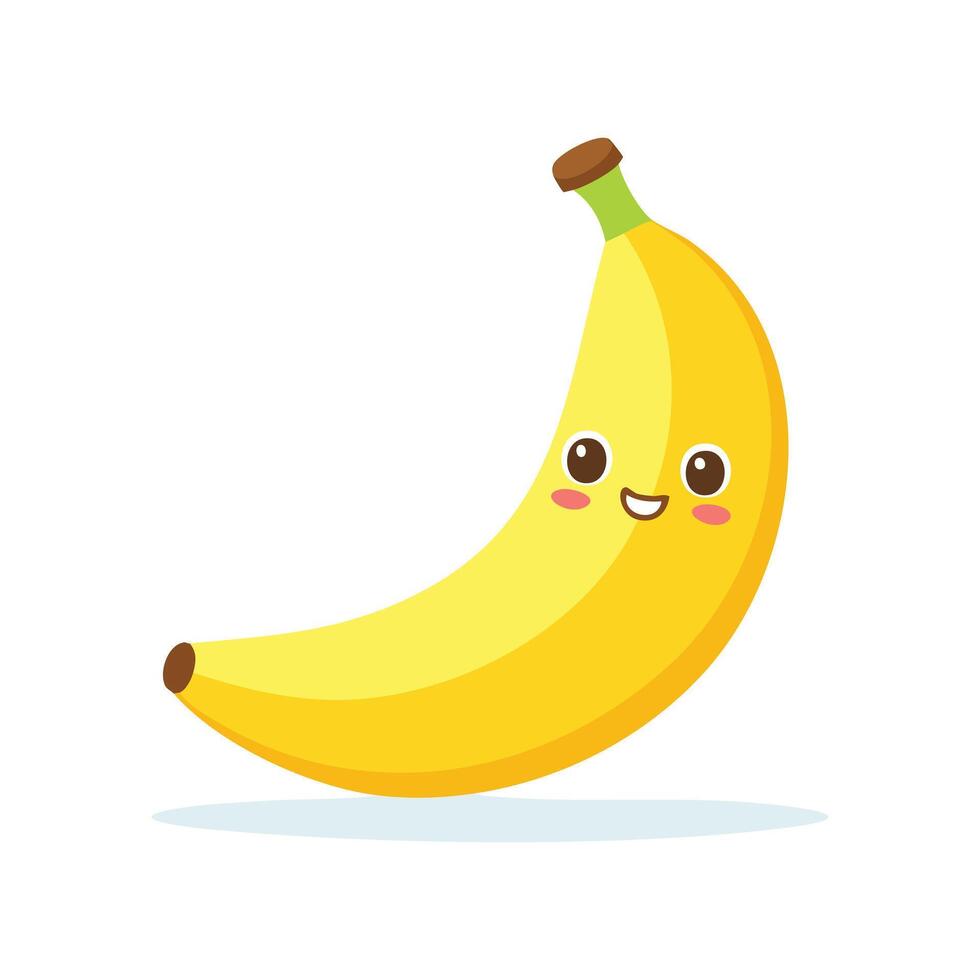 A cute Banana fruit illustration vector