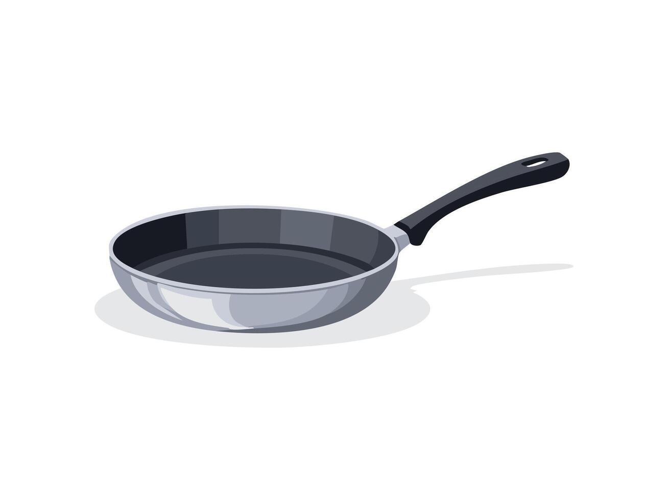 A Frying pan simple illustration vector